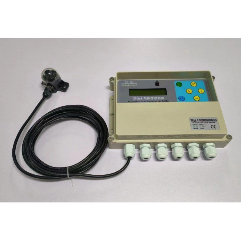 LCD Single Axis Automatic Solar Tracking Remote Control Solar Tracker Controller