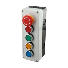 Assured 22mm Push Button Switch Control Box IP65 Rated for Water Resistance