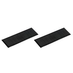 Mini Solar Cell Panel 5.5V 150mA 0.825W 140mm x 45mm 2pcs