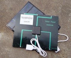 New 6 V 3.5W Outdoor Solar Panel 580mA Smart Power Supply Phone Battery Charger