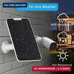 Solar Panel Charger Compatible with Arlo Pro 3/Pro 4/Pro 5S/Ultra/Ultra 2/Go 2 C