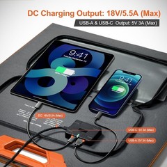Versatile 100W Monocrystalline Solar Panel – Perfect for Emergency Power Backup