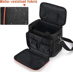 Waterproof Nylon Travel Bag for Jackery Explorer 160/240/300 – 3 Compartments