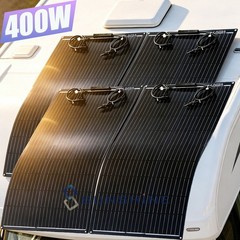 400W Solar Panels 18V Mono High-Efficiency Waterproof Solar Module for RV Camper