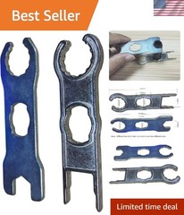Ergonomic Metal Spanner Tool for Quick MC-4 Solar Connector Assembly – 1 Pair
