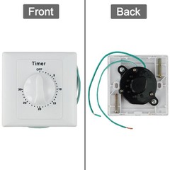 Cleverly Designed Mechanical Timer Switch with User Friendly Operation