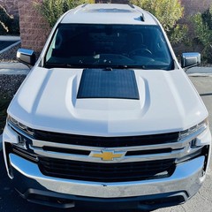Lensun 60W Hood Flexible Solar Panel for Chevrolet 4th Gen Silverado 1500 Good