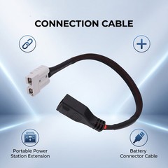 XT150 Battery Cable Fit For EcoFlow 2 2 Extra Battery Connector Ca CX4