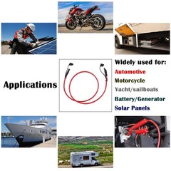 Versatile 10FT SAE Extension Cable – Perfect for Solar, RV, and Trolling Motors