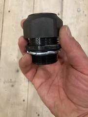 HEYCO M4524GBW-SM Liquid Tight Cordgrip, NPT 1-1/4in, Range 1.68-2.69 in