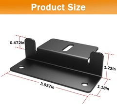 Efficient 16-Piece Solar Panel Z Bracket Set – Ideal for RVs and Off-Grid Needs