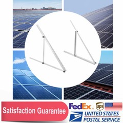 2 Pack 41 Inch Adjustable Solar Panel Tilt Mount Brackets for RV Boat Roof