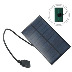 Backpacking USB Mobile Phone Charger 5V 2W Solar Charger Reliable Power Source