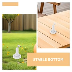 4 Pcs Solar Panel Mounting Hardware Rotating Bracket Outdoor Holder