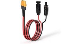 10AWG 2FT Solar to XT60 Cable Adapter Portable Power Station Generator Connector