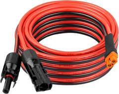 10AWG 20FT Solar to Xt60I Extension Cable 3 6 10 35 50 75 100FT Heavy Duty Adapt