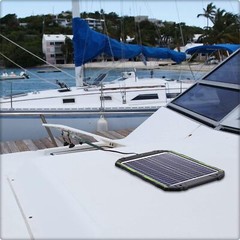 Sun Energise 20W 12V Solar Powered Battery Charger & Maintainer, Built-in Smart