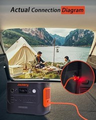 14AWG Car Charging Cable for Jackery Portable Power Station Explorer 3000 Pro