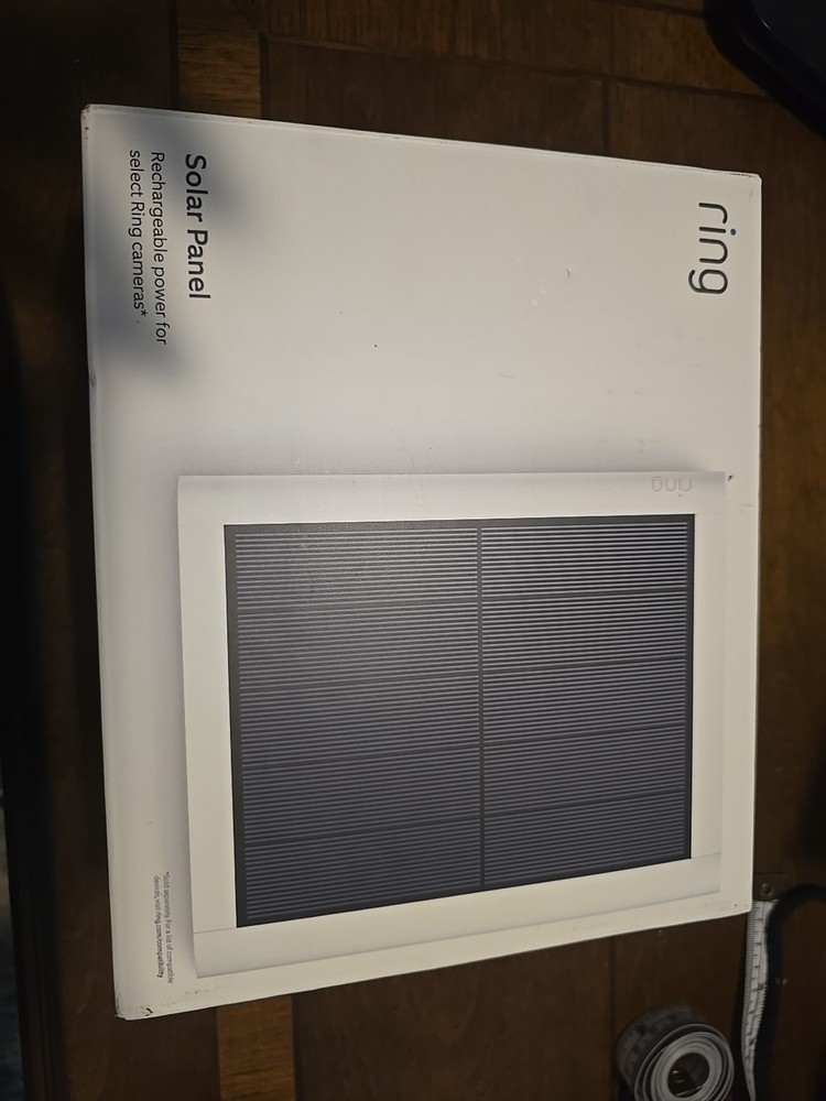Ring 2nd Generation 4W Solar Panel for Select Ring Security Cameras – White
