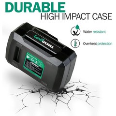 Landworks Super Duty Pro 48V DC 2Ah Lithium Ion Rechargeable Battery 88.8 Watt H