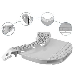 For Kenmore Dryers Lint Filter Cover Wide Compatibility Plastic Construction
