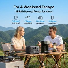 BLUETTI Elite 30 V2 288Wh Portable Power Station for Camping Renew