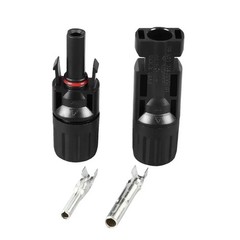 Pair of 30A Male Female Solar Panel Photovoltaic Module Connectors IP67