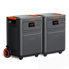 Jackery Qty 2 HomePower 3600 Plus Portable Power Station 3584Wh with Connector