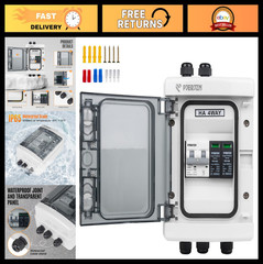 Solar Combiner Box 1000V DC 40A with SPD for Off-Grid Solar Panel Systems