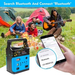Portable Power Station,Solar Generator with Panels included,LiFePO4 Battery P…