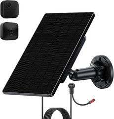 1 Pack Solar Panel for Blink Camera Outdoor 4, 2K+, 3Rd Gen, XT2 & XT, Smart Ene