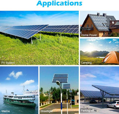 SUNGOLDPOWER 8PCS 450W Monocrystalline Solar Panels for RV, Yacht, and More