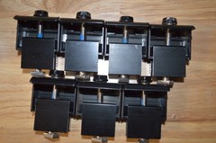 Lot of 7 UniRac Solar Mount End Clamps AF 30-46mm Dark Finish 302050D