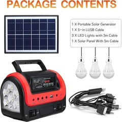 Eco-Friendly Portable Generator – 12500mAh Battery & Safety Features Included
