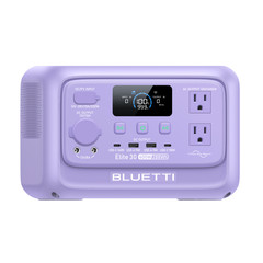 BLUETTI Elite 30 V2 288Wh Purple Portable Power Station Generator for Trip