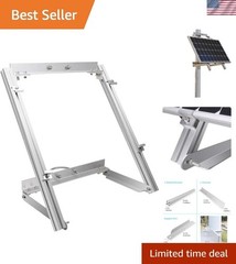 Complete Off-Grid Pole Mount System for Solar Panels Up to 100W | Easy Install