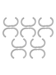 Trusted 10pcs DN20 Corrugated Pipe Segment Rings 304 Stainless Steel Material