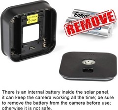High Efficiency Solar Panel Bundle with Adjustable Mount for Blink XT/XT2