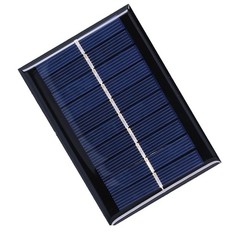 1W 5V Solar Panel Polycrystalline Silicon Solar Epoxy Sheet for Ships Airplanes