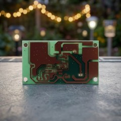 Weatherproof 1 2V Solar Light String Circuit Board for Outdoor Lighting