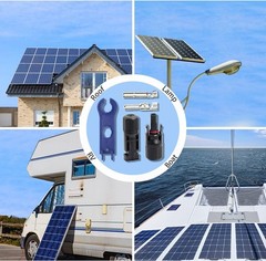 6 Pairs Solar Connectors – Weatherproof Male and Female Cable Connectors