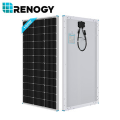 Renogy 200W Mono Solar Panel Solar RV Kit W/ 12V 30A Solar PWM Charge Controller