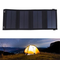 10W 5.5V Portable Solar Panel Folding Charger Board For Outdoor Travel Camping