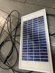 USB Solar Panel Charger 5V 5W Portable Kit for Phone Camera Camping Hiking White
