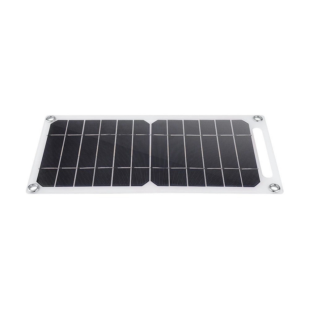 1X( USB Solar Panel 6W 5V Outdoor Mobile Phone Camping Hiking Cells6719