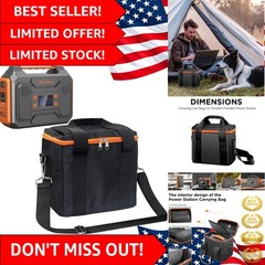 Padded Carrying Bag for R200 Power Stations – Safe & Organized Storage Solution