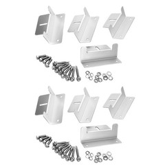 Sturdy Aluminum Alloy Solars Panel Mounting Set for Various Roof Types