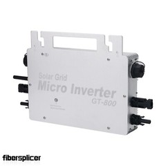 GT-800W Silver Solar Grid Micro Inverter Solar Inverter Enables Phone Monitoring