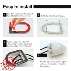Haoguo Solar Cable Entry Gland White