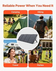 High-Efficiency 200W Monocrystalline Solar Panel – Compact and Foldable Design